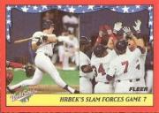 1988 Fleer World Series Baseball Cards 009      Kent Hrbek